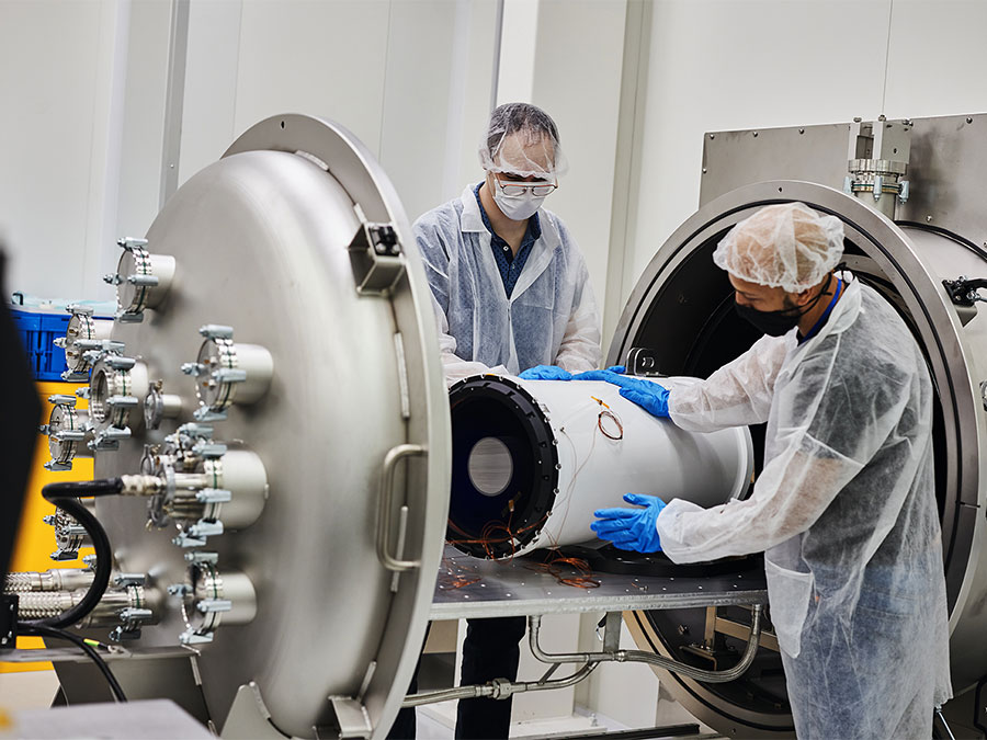 AlcaSpace space component testing chamber